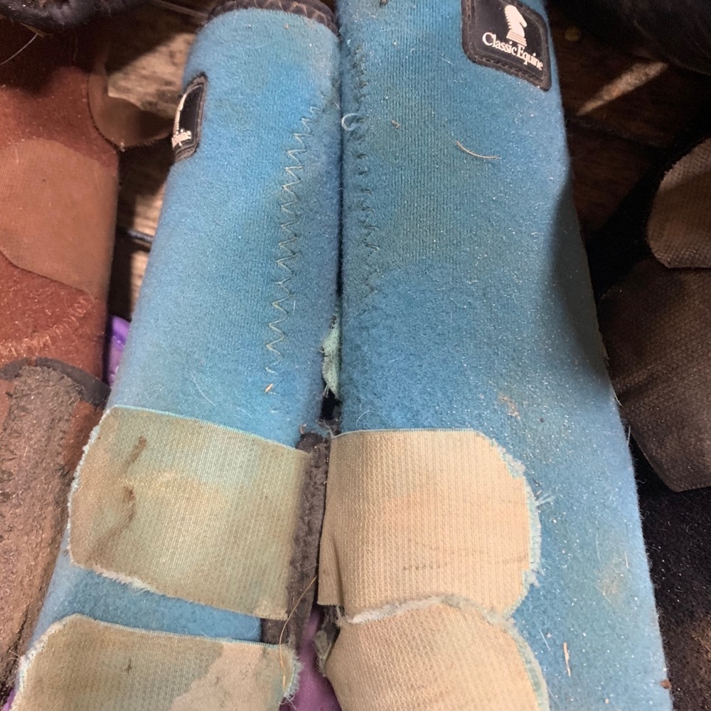 Classic equine sports boots